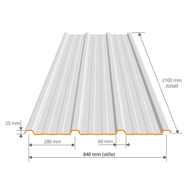 plaque nervuree polyester translucide 2100x840 mm elda yousteel prix toiture bardeau asphalte devis couverture de toit