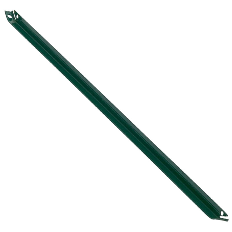 Jambe de force pour poteau de clôture Vert 6005 - 1200 mm