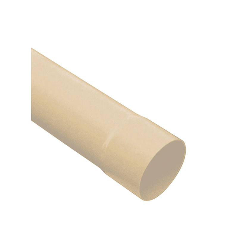 Tube de descente pour gouttière PVC Ø80 sable