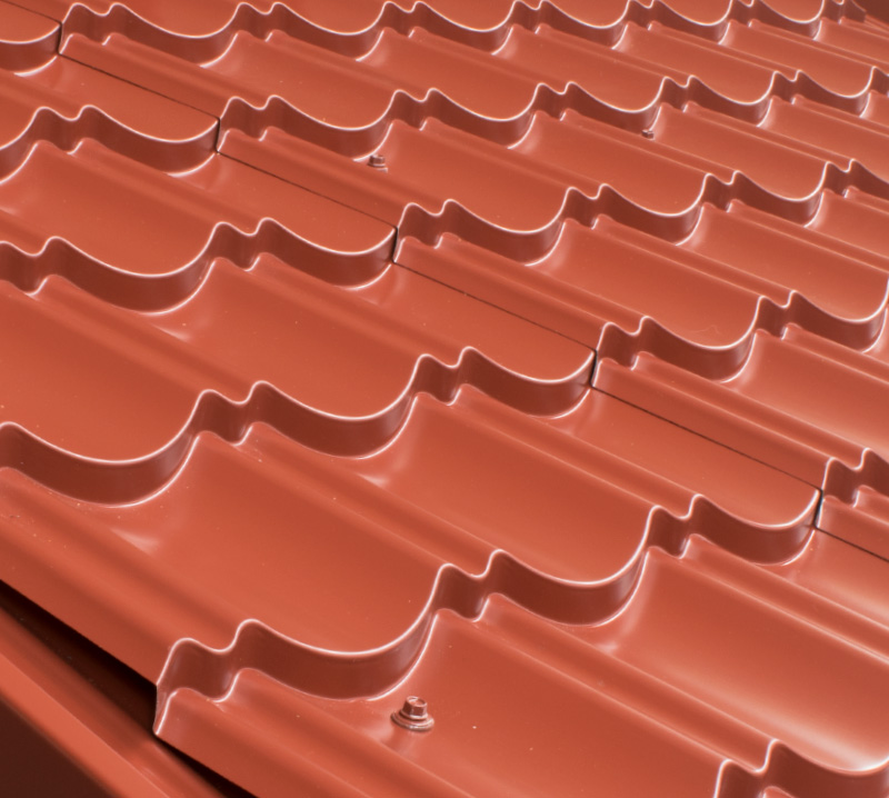 bac acier imitation tuile